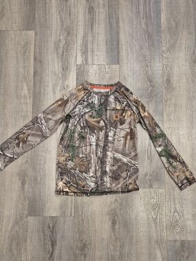 CARHARTT Boy's RealTree Camo Shirt